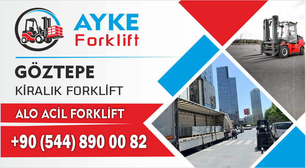 Göztepe Forklift Kiralama En Yakın